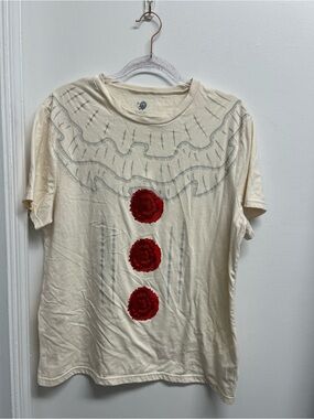Pennywise It Cream Graphic Tee Halloween festival cosplay costume
